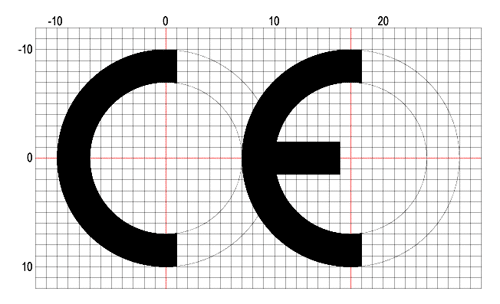 ce logo board game