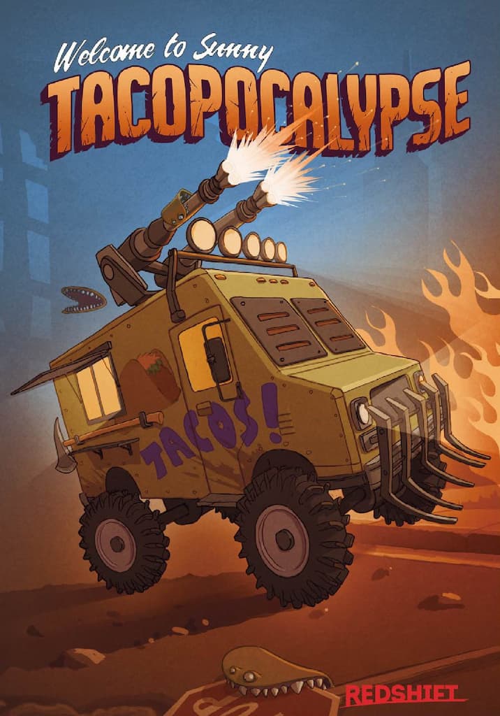 Tacopocalypse manufacturing by Boda Games Manufacturing.