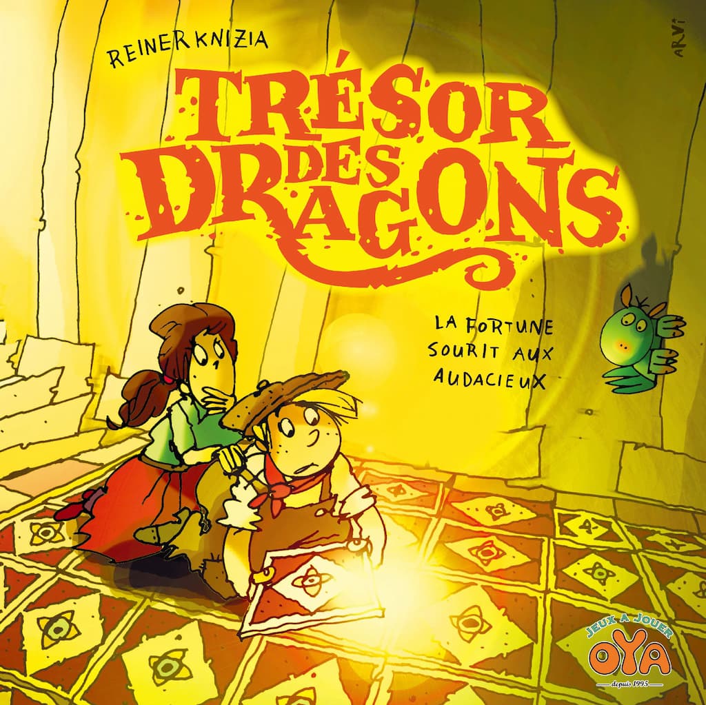 Trésor des Dragons manufacturing by Boda Games Manufacturing.