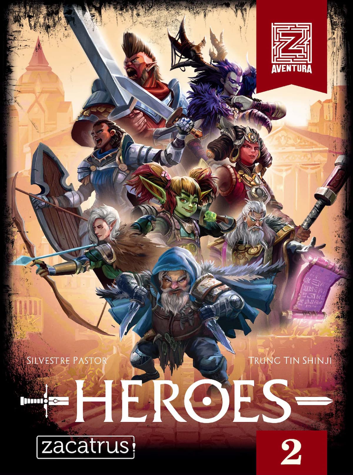 manufactured by Boda Games Manufacturing.