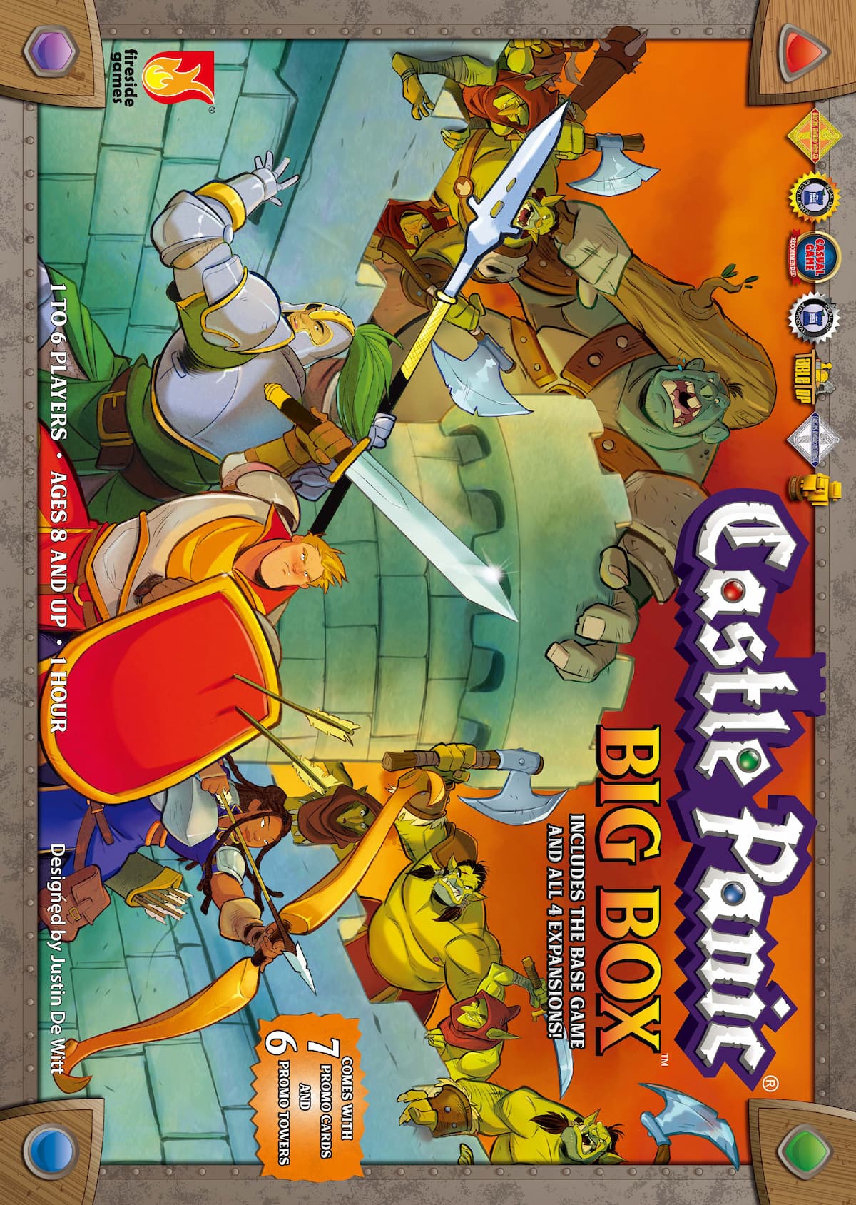 manufactured by Boda Games Manufacturing.