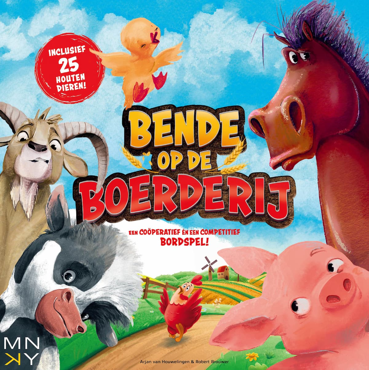 manufactured by Boda Games Manufacturing.