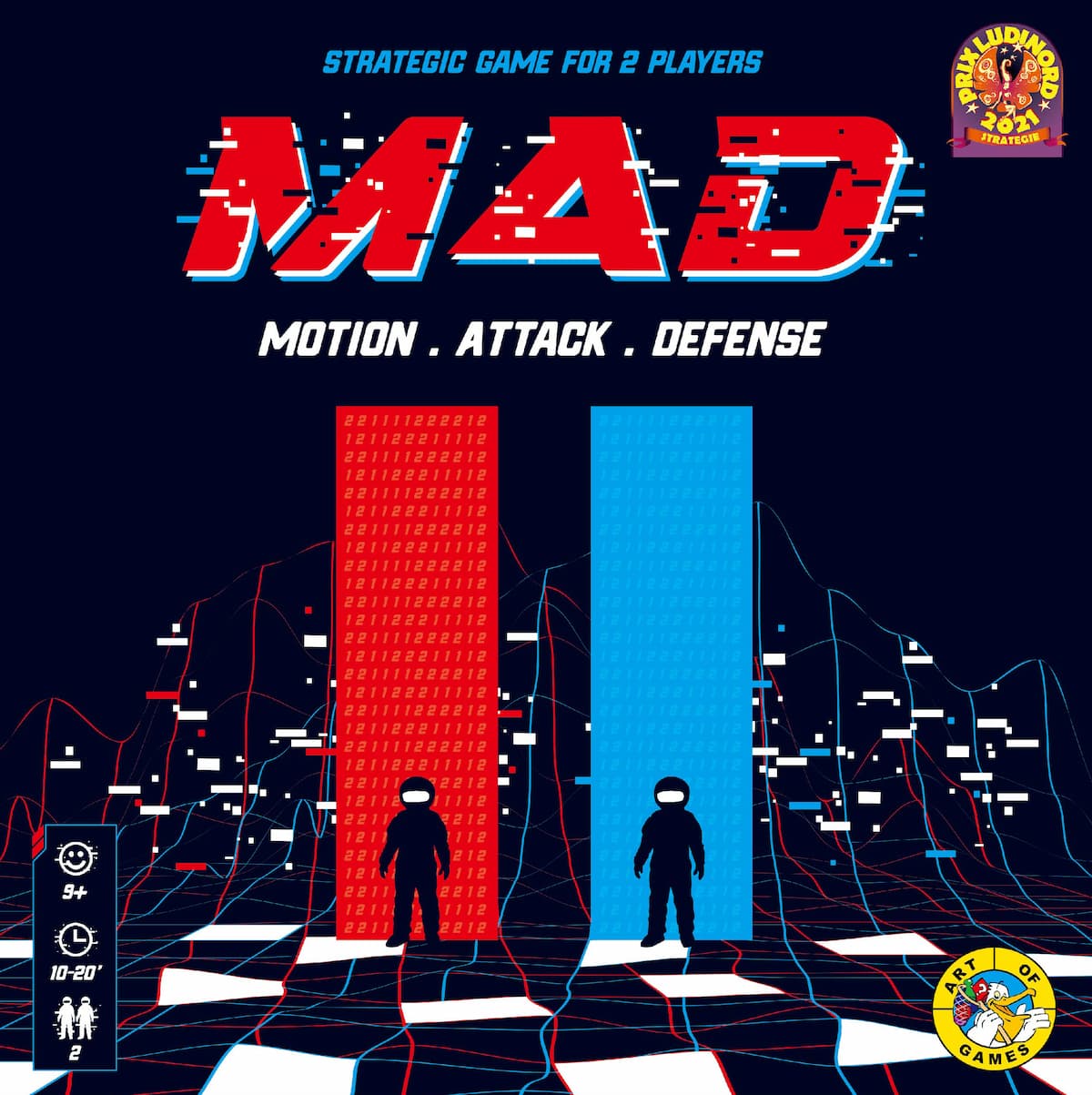 manufactured by Boda Games Manufacturing.