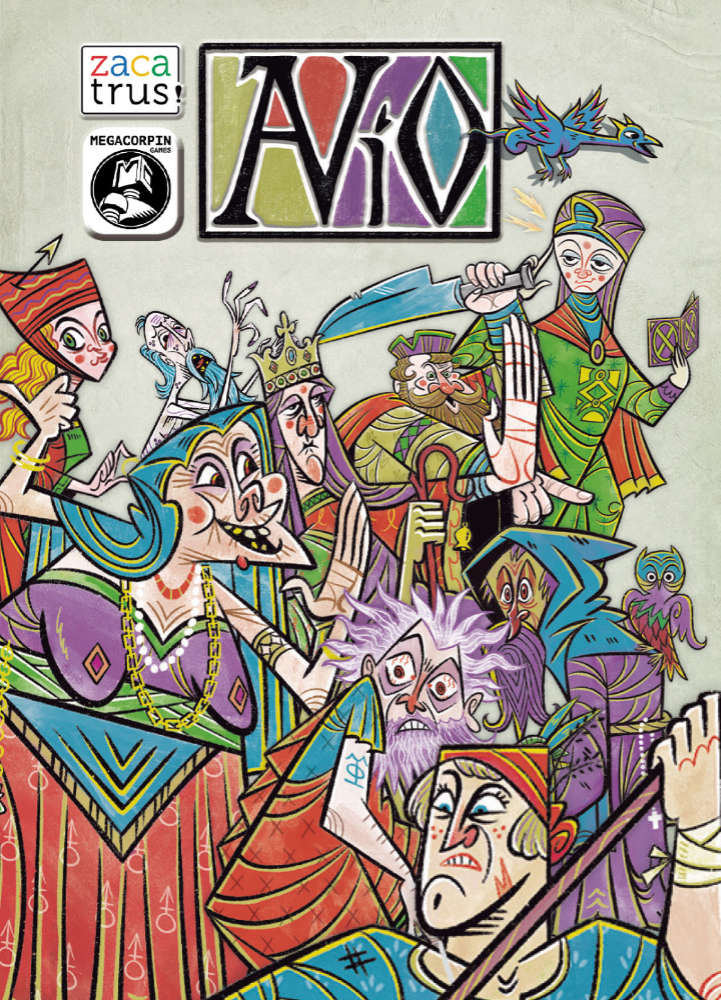 AVíO the board game was published by Zacatrus and the board game manufacturer was Boda Games Manufacturing.