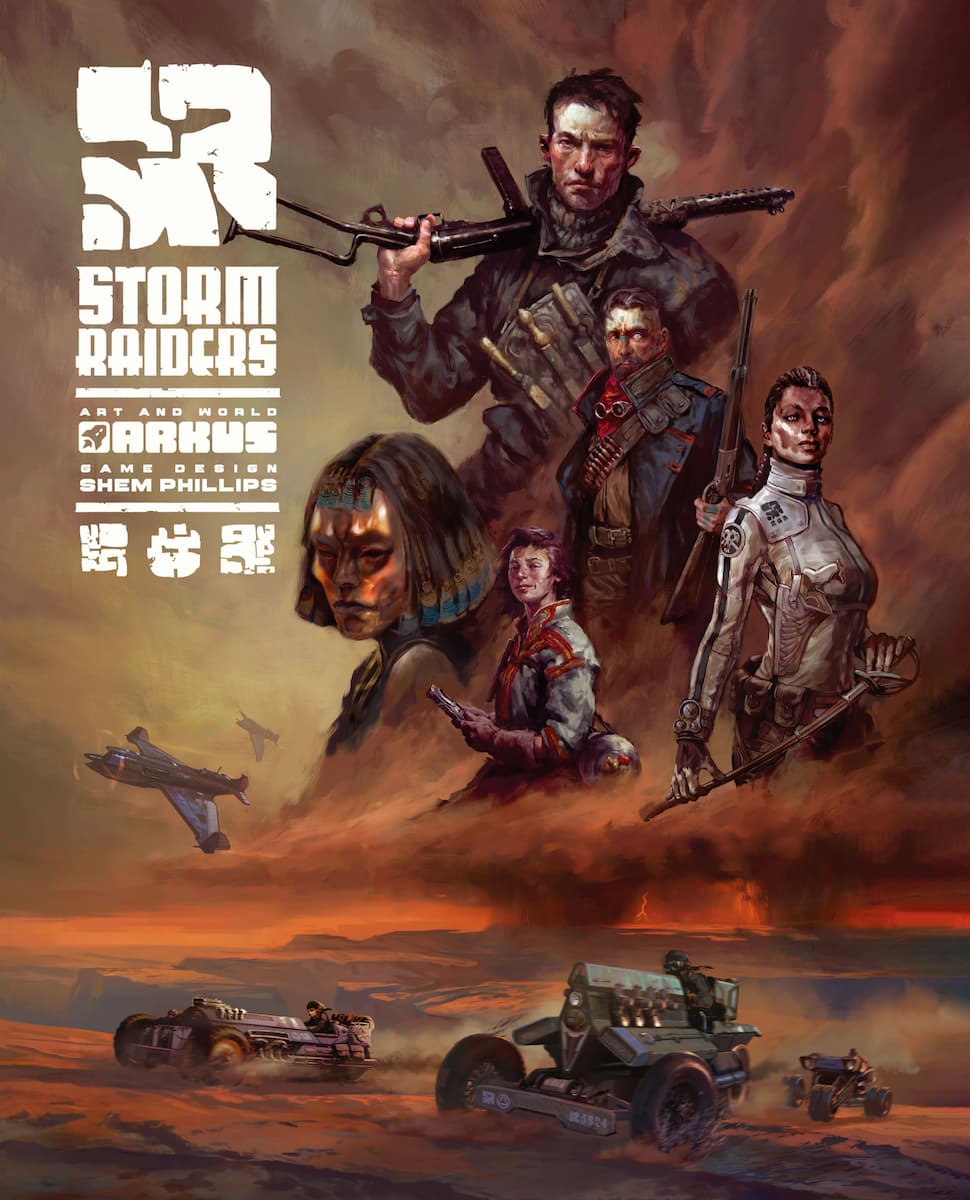 Storm Raider the board game was published by Arkus Games and the board game manufacturer was Boda Games Manufacturing.