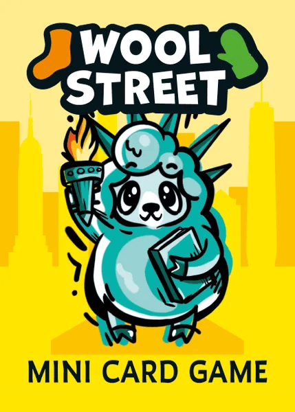 Wool Street the board game was published by Naivina and the board game manufacturer was Boda Games Manufacturing