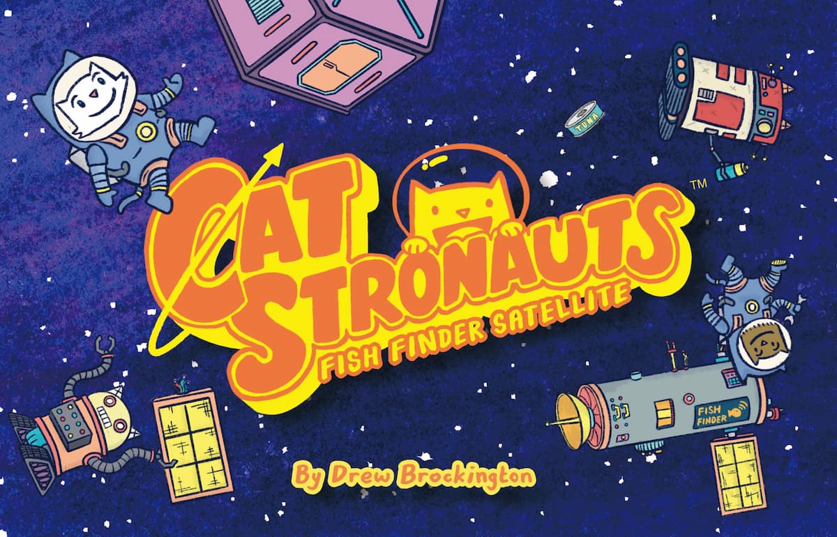 CatStronauts: Fish Finder Satellite Expansion was published by Atlas games and the board game manufacturer was Boda Games Manufacturing.