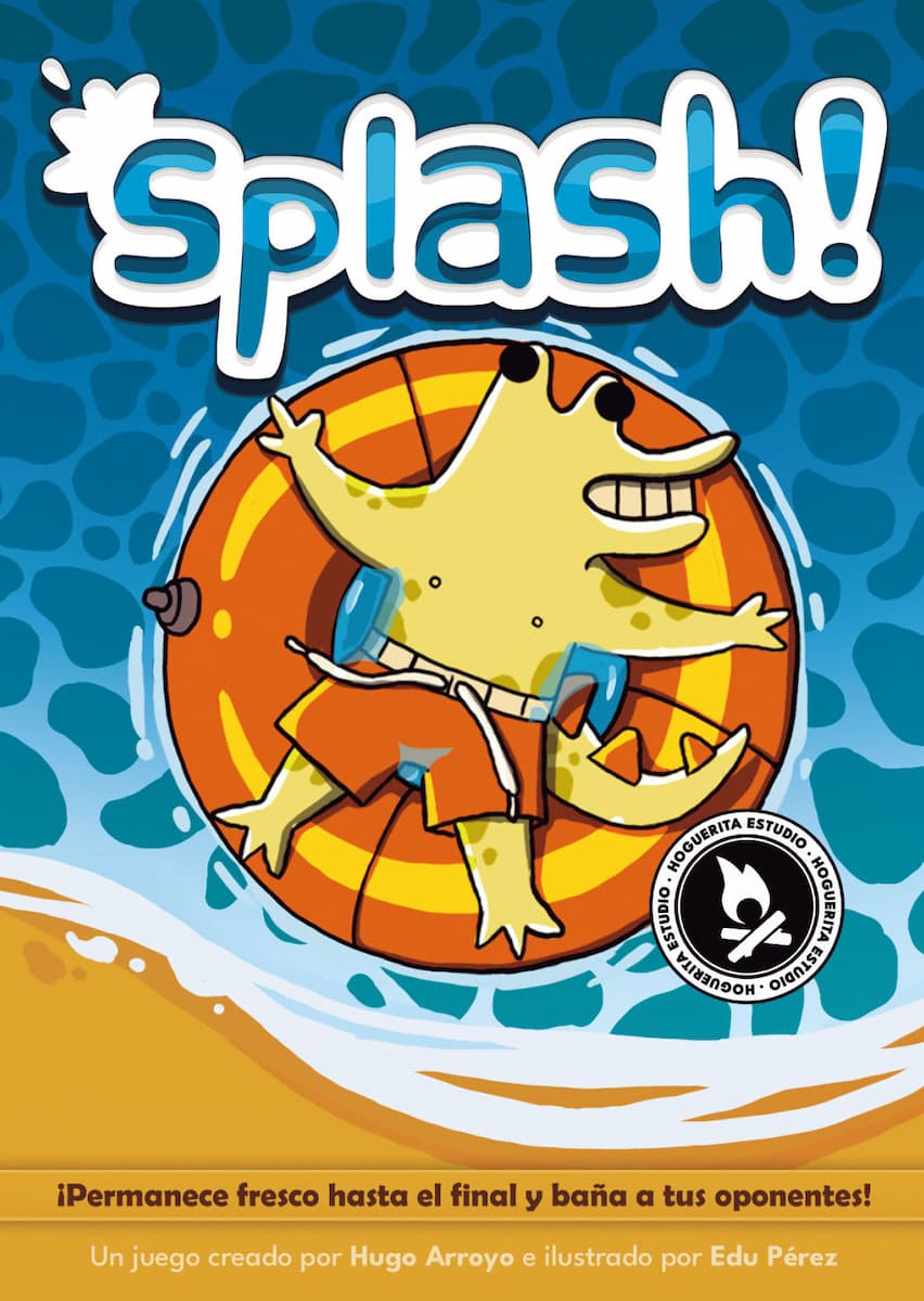 Splash the board game was published by La Hoguerita Estudio and the board game manufacturer was Boda Games Manufacturing.