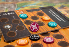Double layer punchboard