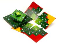 Boop the Halls double layer punchboard tiles